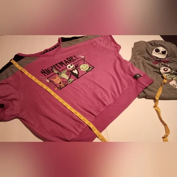 Women's Disney TNBC Pj Set - Purple and Gray - Picture 10 of 14